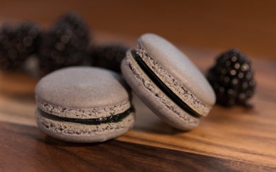 Blackberry Flavored French Macaron Recipe