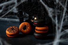 Spider web Macarons