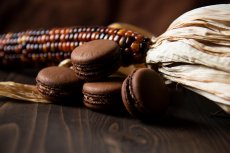 Chocolate Macarons